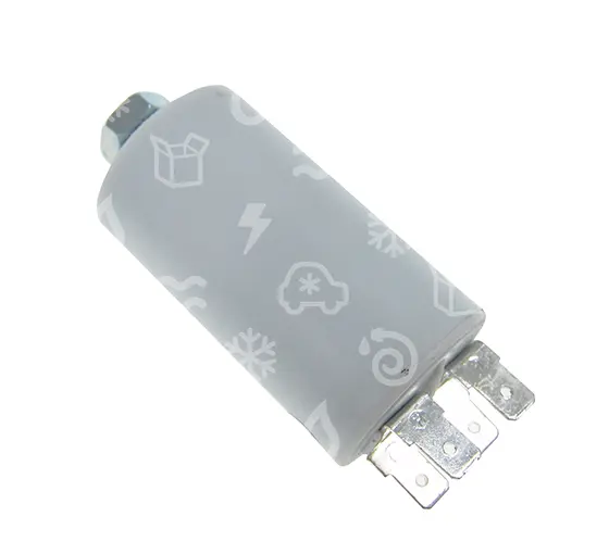 kondenzátor SC 1141, 1 uF, 450 V, d = 30x57 mm (4 x faston + šroub)